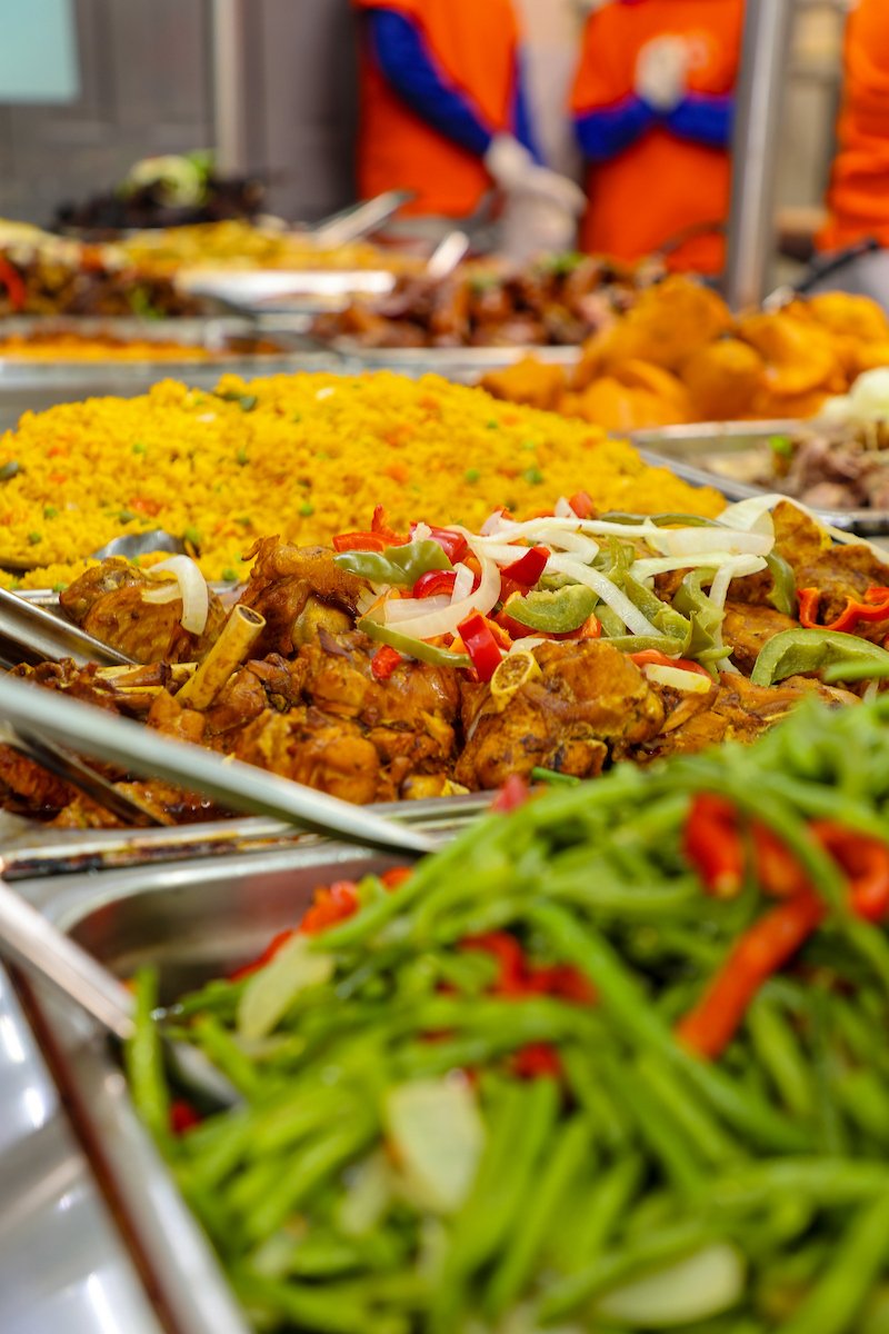 Fresh Healthy Salad Bar Harlem NYC - Jacob Restaurant Vegan Options